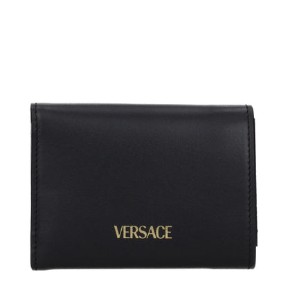 Versace Black Leather Wallet
