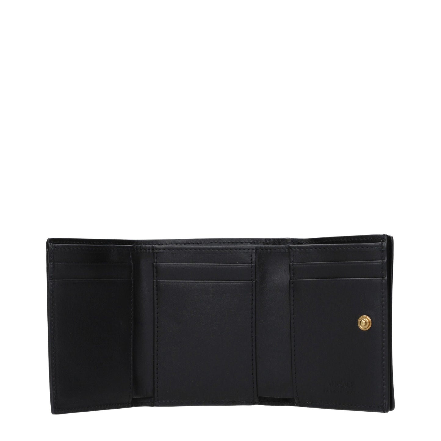 Versace Black Leather Wallet