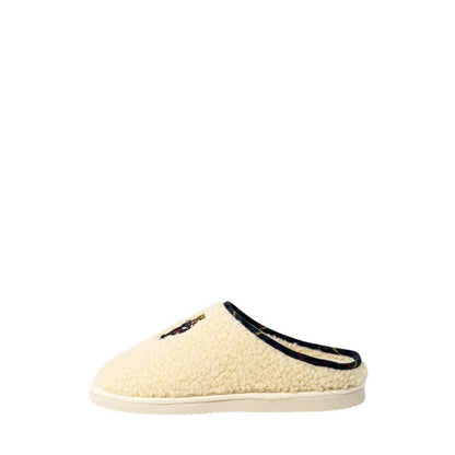 Ralph Lauren Beige Cotton Slippers