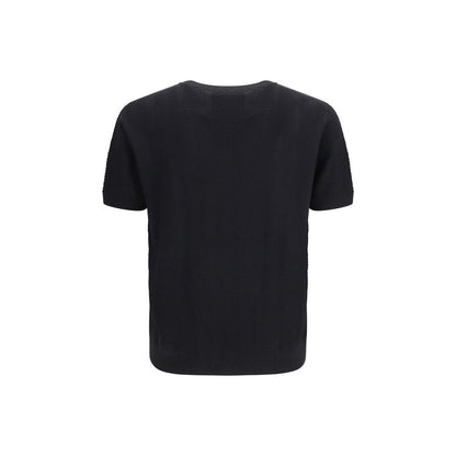Giorgio Armani Black Silk Sweatshirt