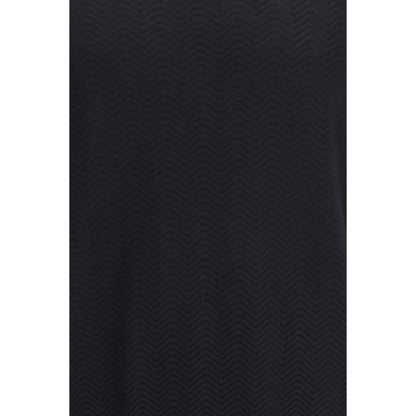 Giorgio Armani Black Silk Sweatshirt