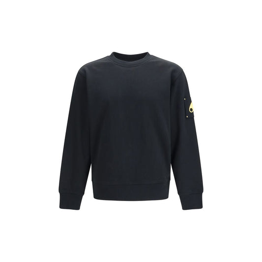 Moose Knuckles Black Cotton Sweatshirt