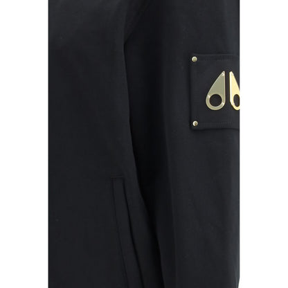 Moose Knuckles Black Cotton Sweatshirt