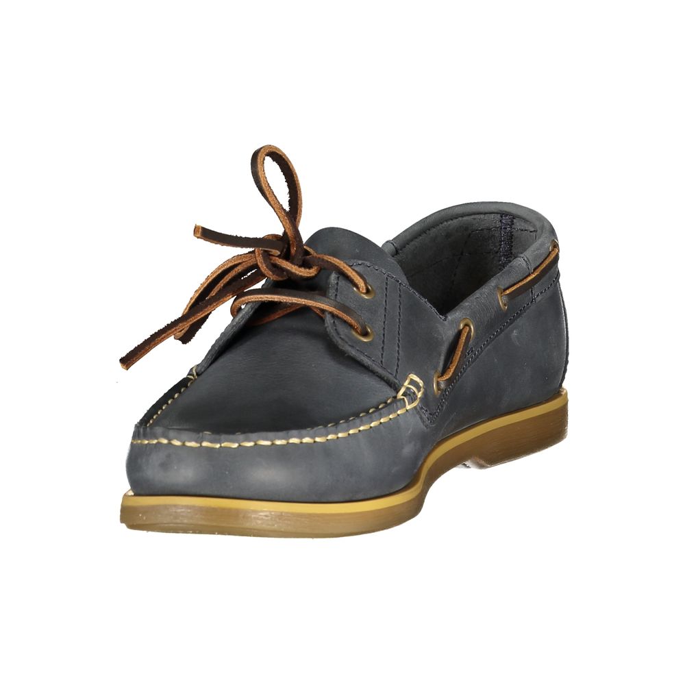 Lumberjack Blue Leather Men Classic Shoe