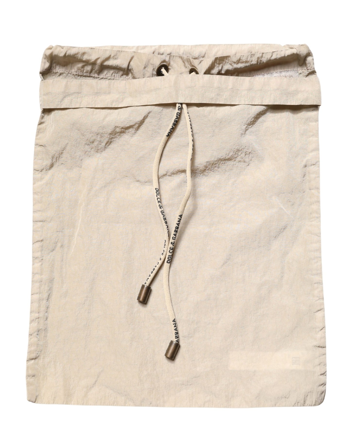 Dolce & Gabbana Brown Nylon Drawstring Swim Shorts Swimwear