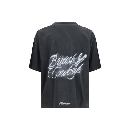 Represent Black Cotton T-Shirt