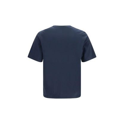 Maison Kitsuné Blue Cotton T-Shirt
