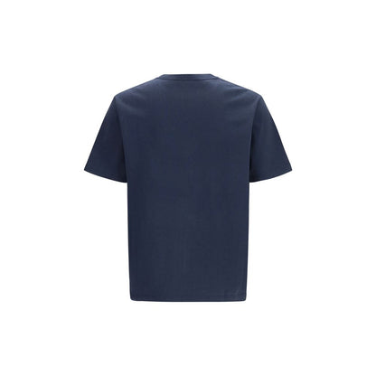 Maison Kitsuné Blue Cotton T-Shirt
