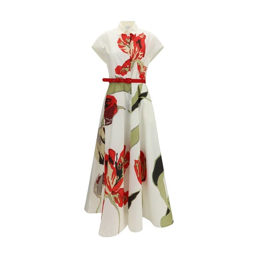 Sara Roka Multicolor Cotton Casual Dress