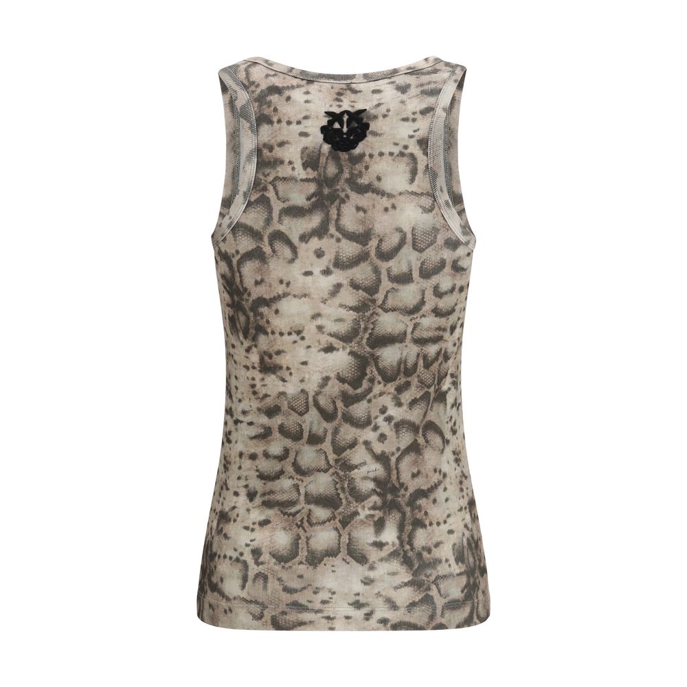 PINKO Beige Cotton T-Shirt