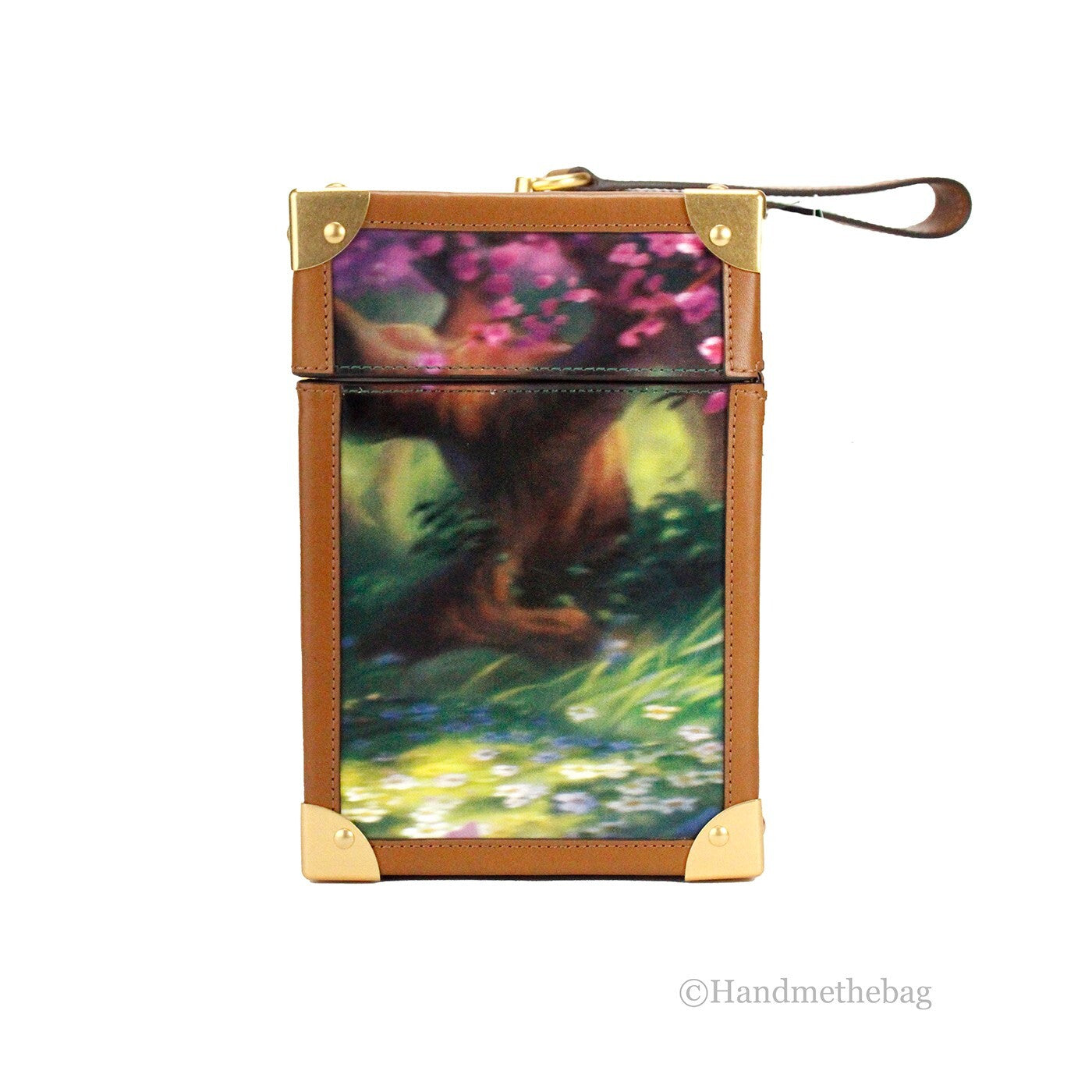 Kate Spade X Disney Bambi 3D Trunk Printed PVC Top Handle Clutch Handbag