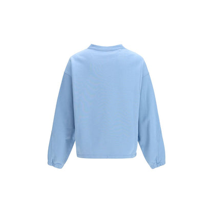 Dolce & Gabbana Blue Cotton Sweatshirt