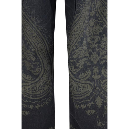 R13 Black Cotton Jeans Denim