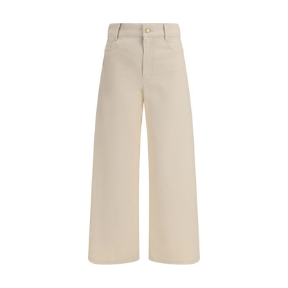 'S Max Mara Beige Cotton Casual Pants