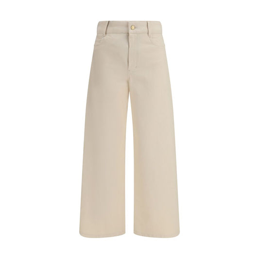 'S Max Mara Beige Cotton Casual Pants
