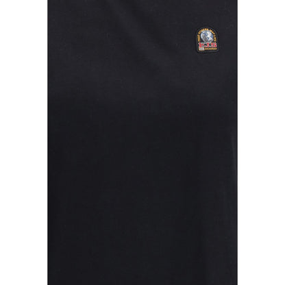 Parajumpers Black Cotton T-Shirt