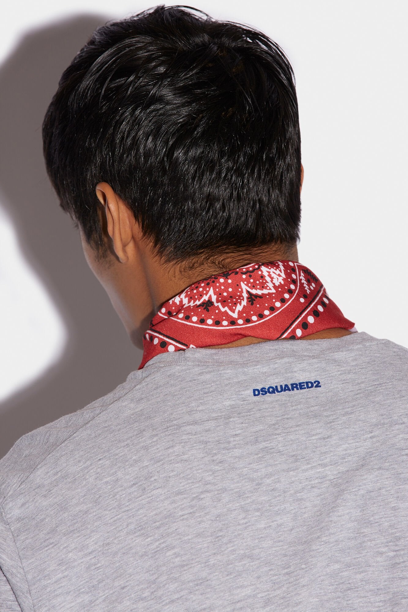 Dsquared² Gray Fibres T-Shirt