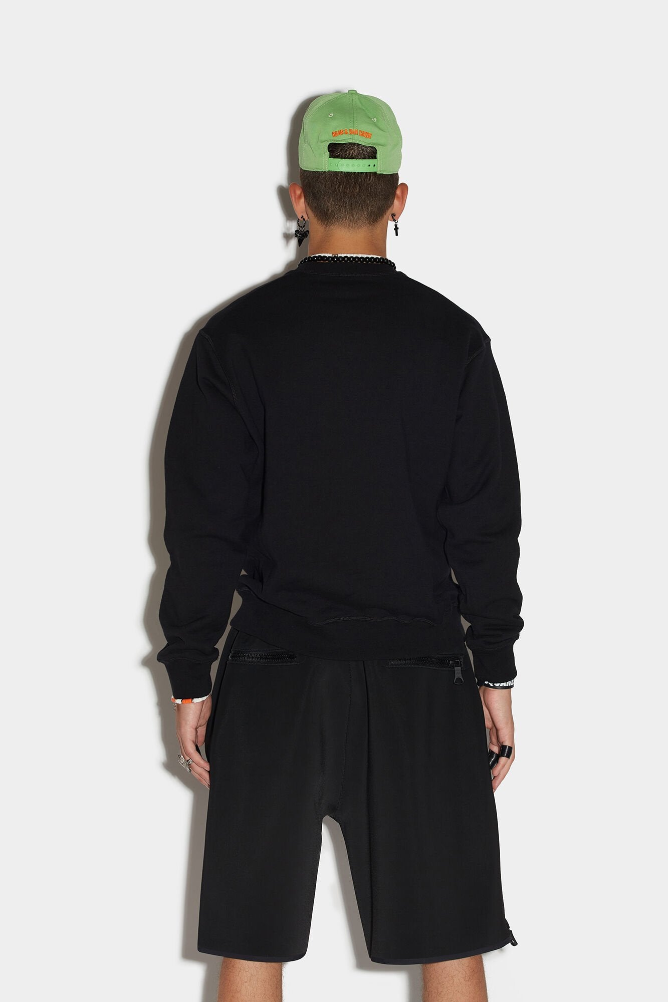 Dsquared² Black Fibres Sweatshirt