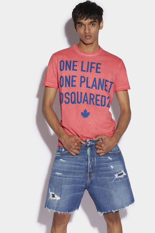 Dsquared² Blue Fibres Shorts