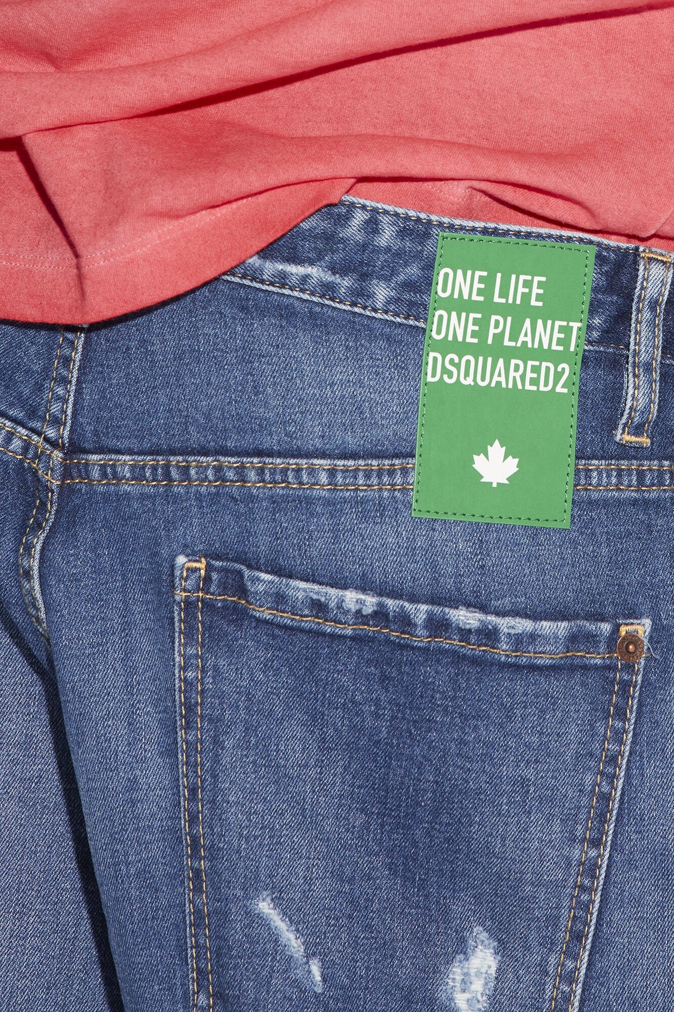 Dsquared² Blue Fibres Shorts