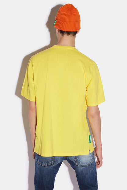 Dsquared² Yellow Fibres T-Shirt
