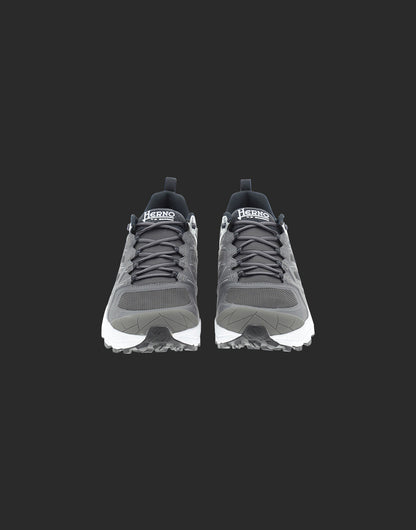 Herno Bicolor Polyester Athletic Sneakers