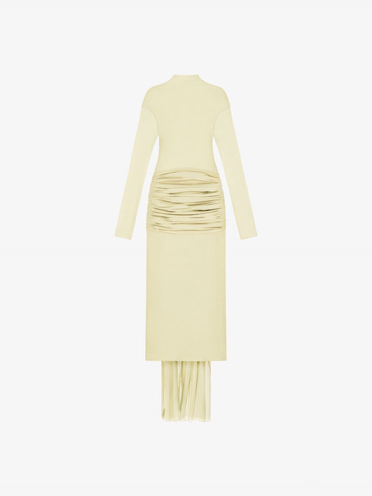 Givenchy Yellow Fibres Casual Dress