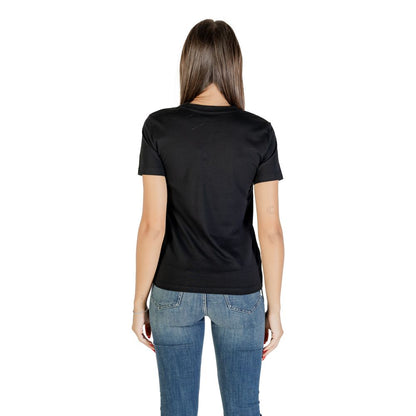 Only Black Cotton T-Shirt