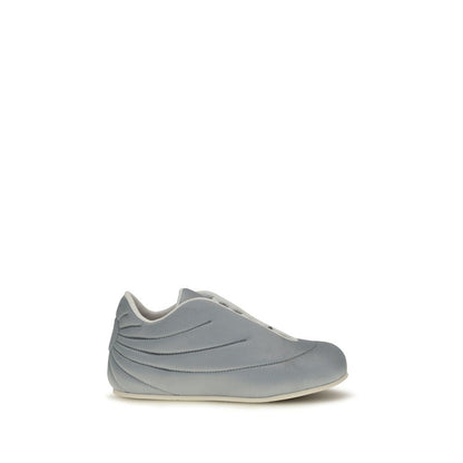 PDF Channel Gray Polyester Sneakers