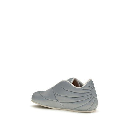 PDF Channel Gray Polyester Sneakers