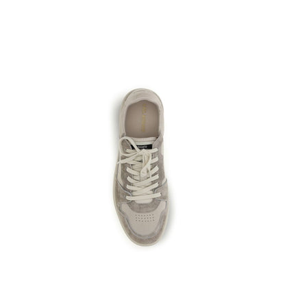 Axel Arigato White Calf Leather Bos Taurus Low Top Sneakers