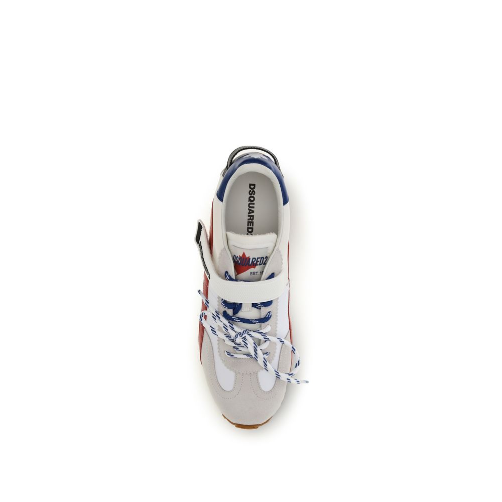 Dsquared² Multicolor Calf Leather Bos Taurus Sneakers