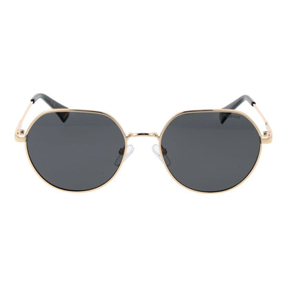 Polaroid Gold Metal Sunglasses