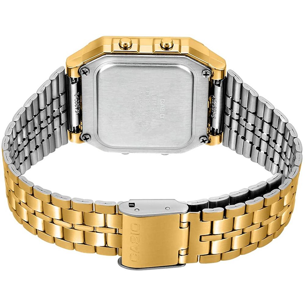 Casio Gold Stainless Steel Digital Watch