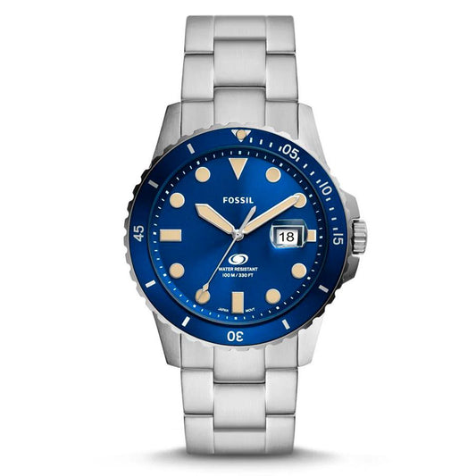 Fossil Gray Stainless Steel Dress Watch