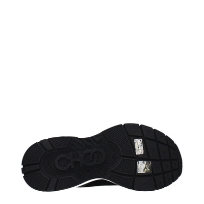 Jimmy Choo Black Fabric Ankle Boots