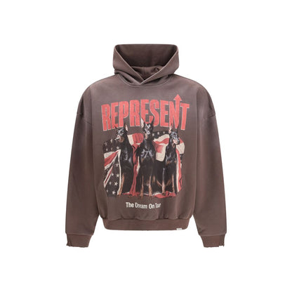 Represent Black Cotton Sweatshirt