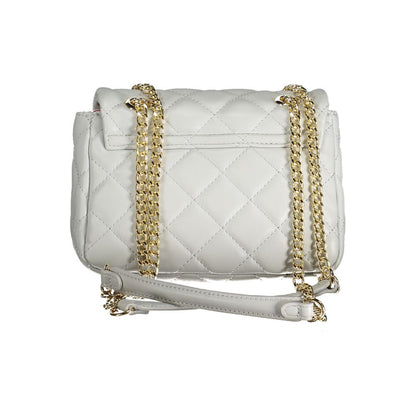Mario Valentino Gray Polyethylene Handbag