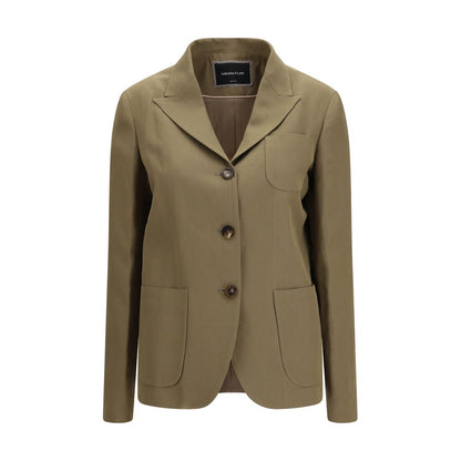 Fabiana Filippi Brown Viscose Blazer