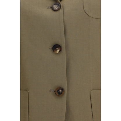 Fabiana Filippi Brown Viscose Blazer