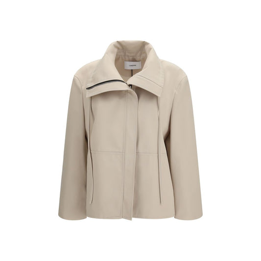 Lardini Beige Polyester Coat
