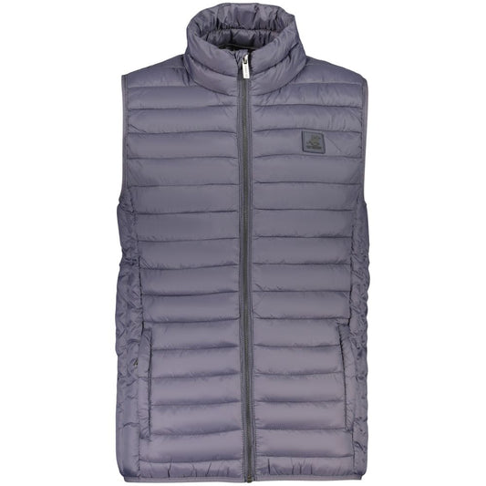 Vest by U.S. Grand Polo for men in polyamide polyester & cotton beige, blue & print features an on trend silhouette, showcasing a sophisticated and premium pockets for a truly on trend finish.