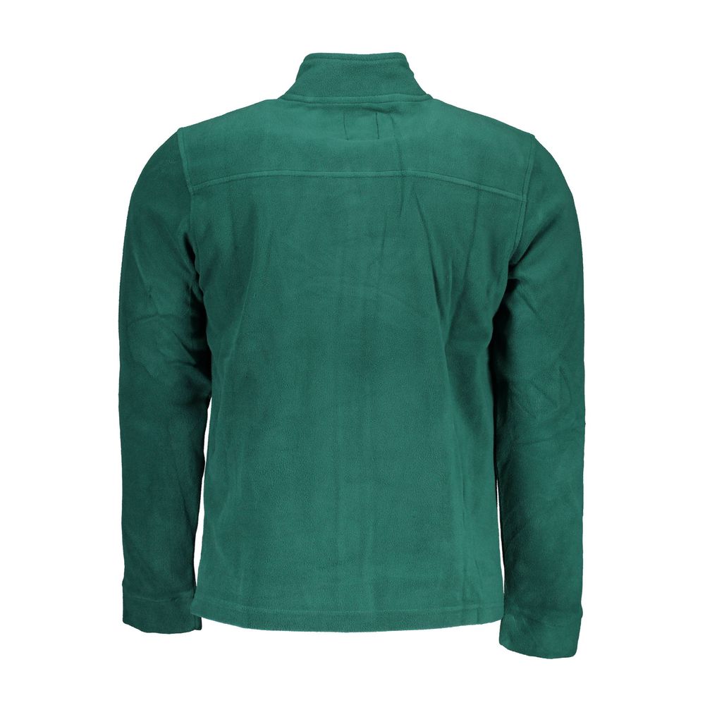 Sweatshirt by Gianmarco Venturi for men in polyester green presents a smart casual silhouette, featuring a smart casual and for a sophisticated look.