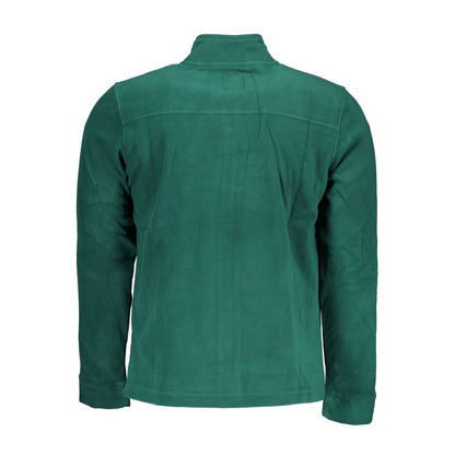 Sweatshirt by Gianmarco Venturi for men in polyester green presents a smart casual silhouette, featuring a smart casual and for a sophisticated look.