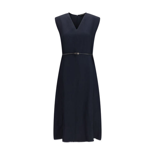 Fabiana Filippi Blue Polyamide Long Dress