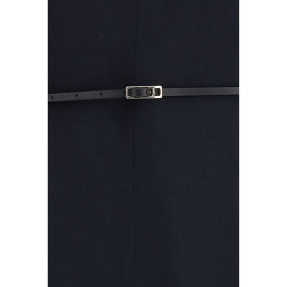 Fabiana Filippi Blue Polyamide Long Dress