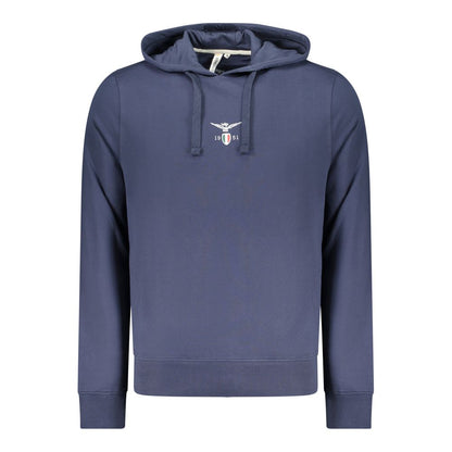 Sweatshirt by Accademia Militare for men in cotton blue features an exquisite silhouette, showcasing and details for a exquisite look.