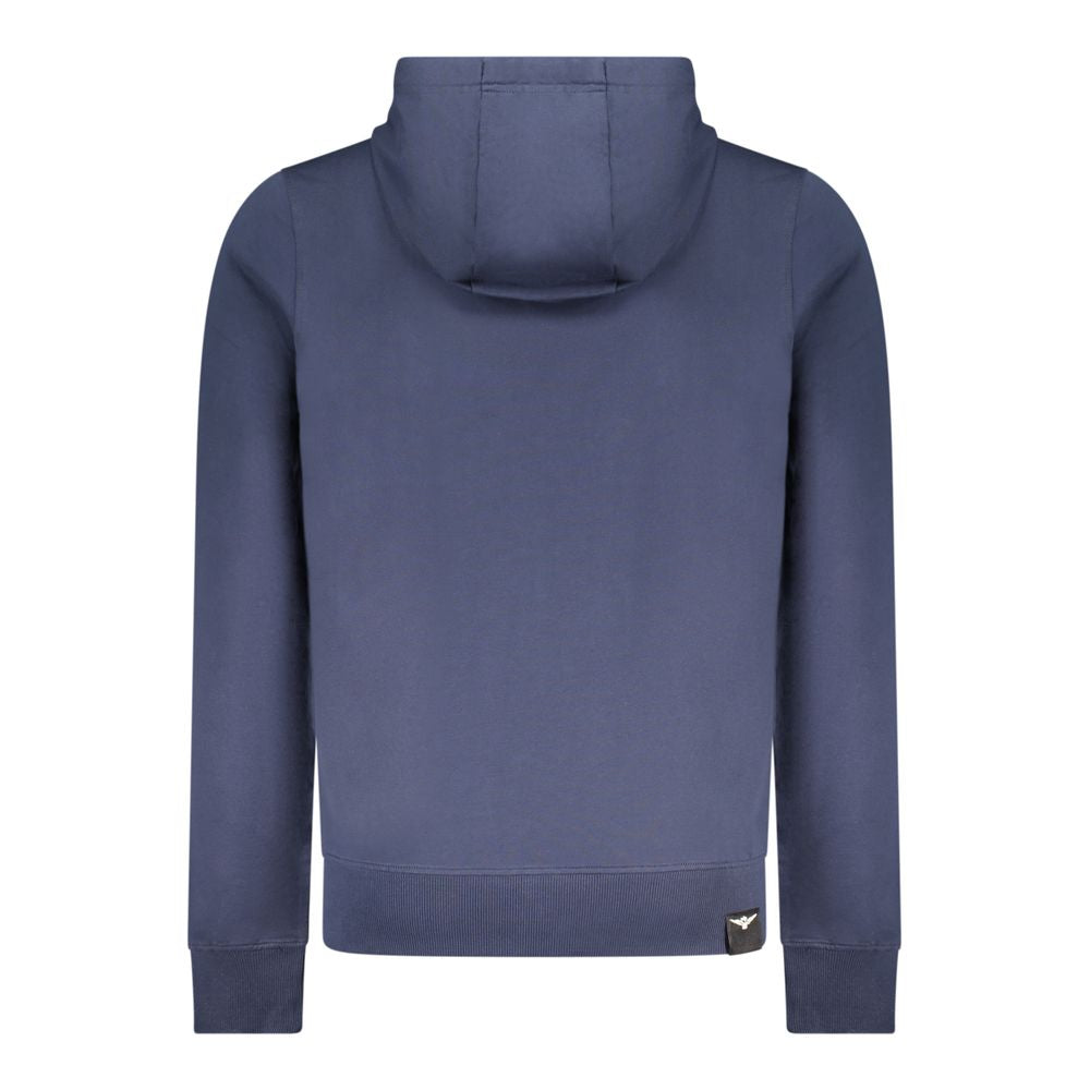 Sweatshirt by Accademia Militare for men in cotton blue features an magnificent silhouette, showcasing a sophisticated and detail for a truly magnificent finish.