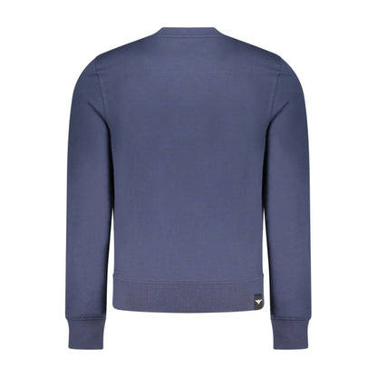 Accademia Militare Blu Cotton Men Sweatshirt