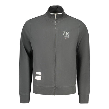 Accademia Militare Black Cotton Men's Sweatshirt